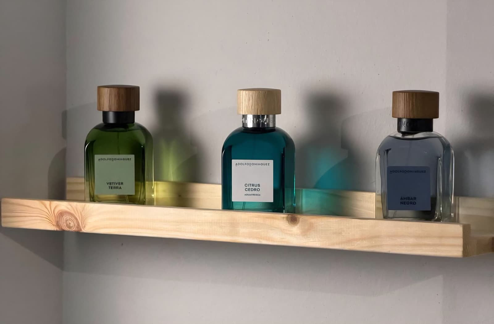 Perfumes Adolfo Domínguez en Barber Wave
