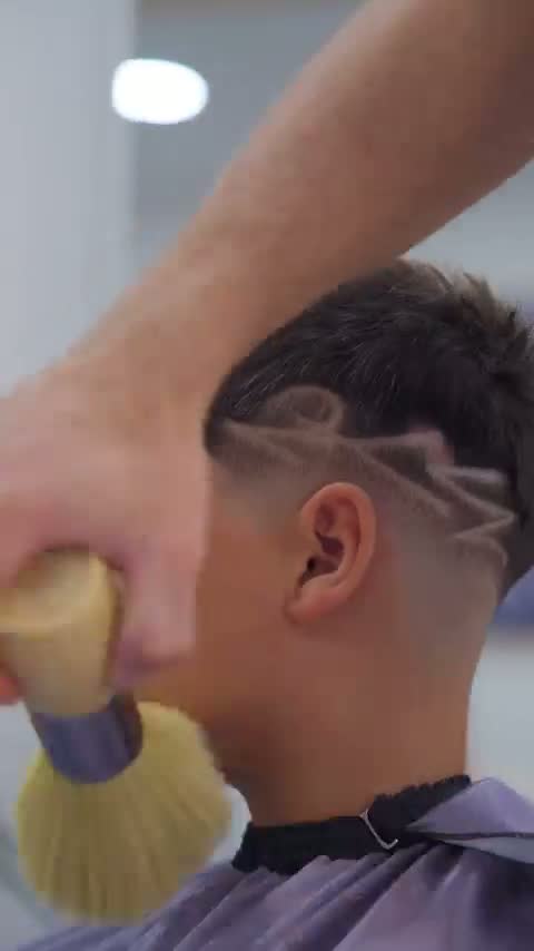 Fade a tijera — Barber Wave