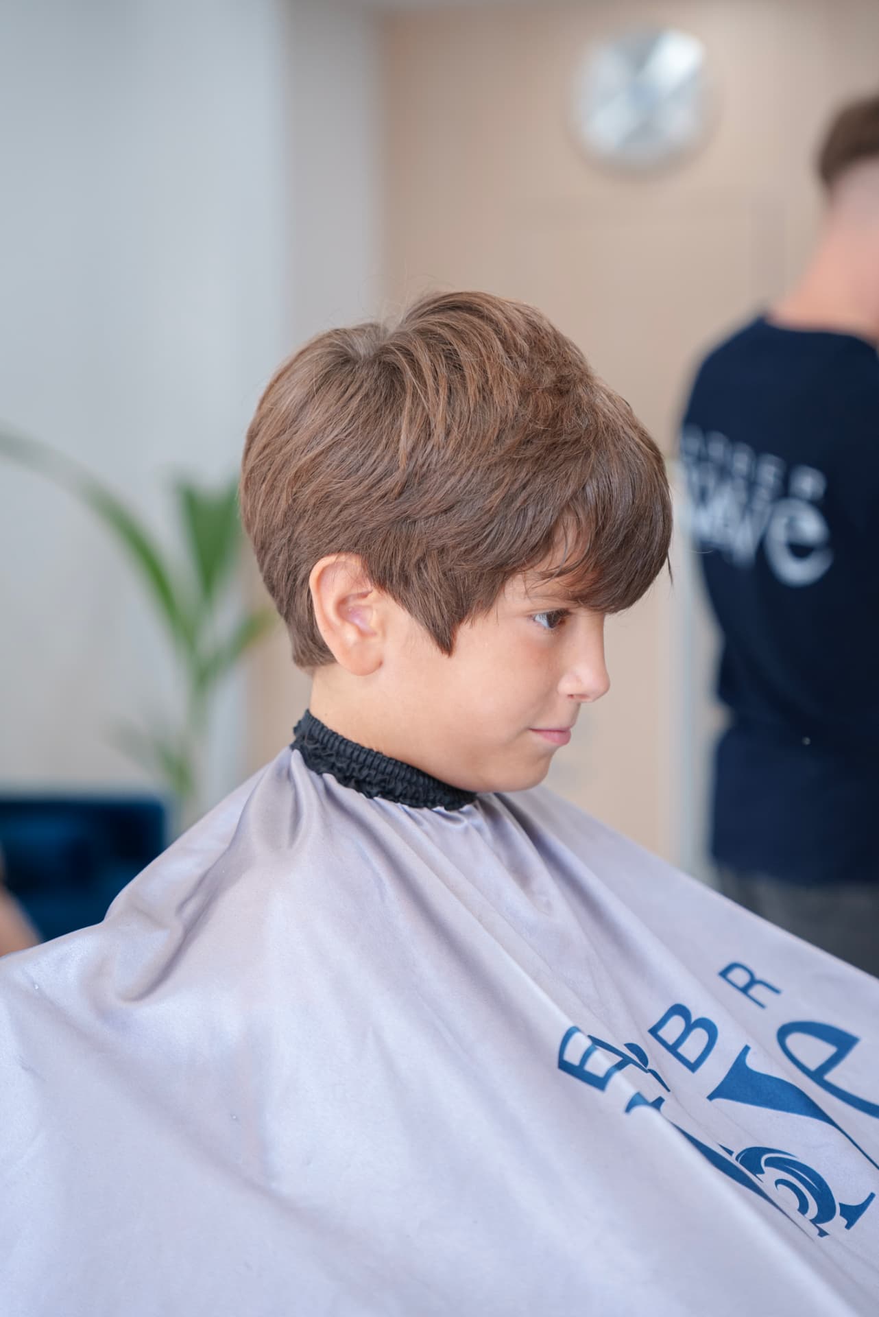 Corte de niño — Antes