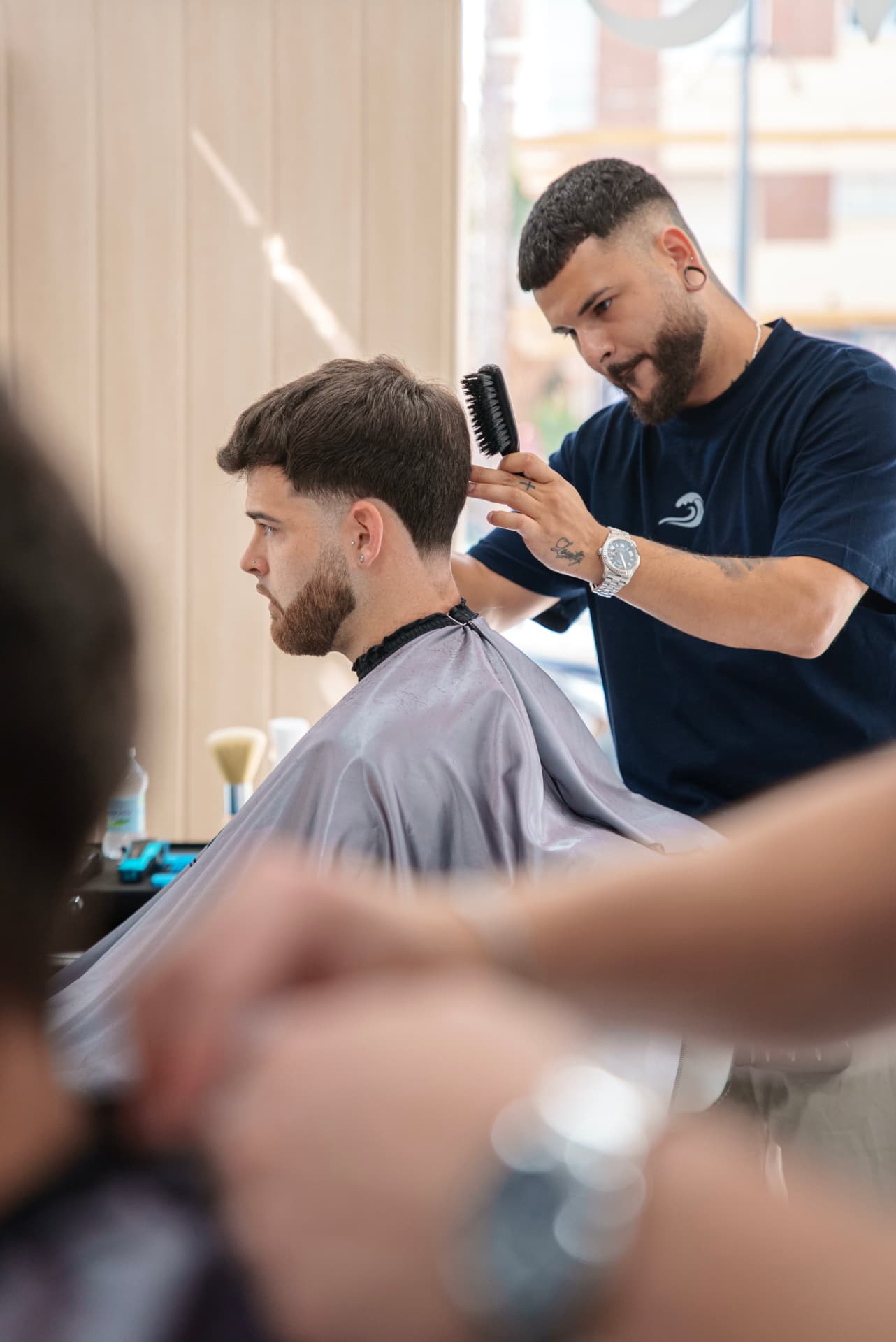 Acabado en Barber Wave, Torre del Mar