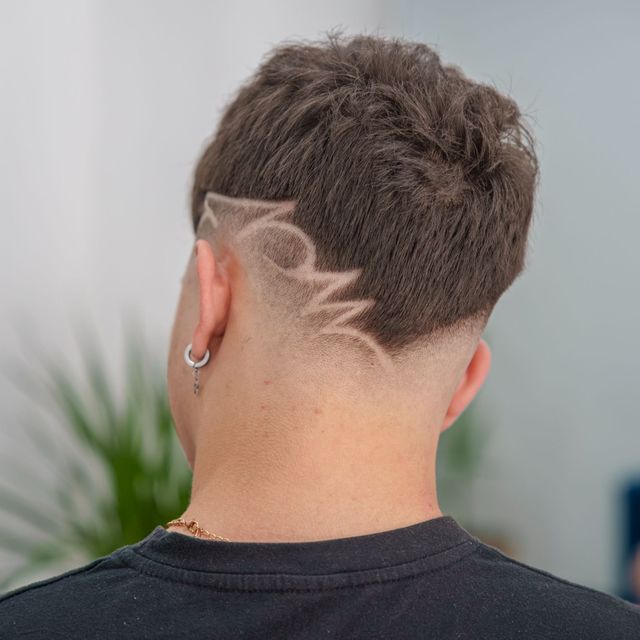 Diseño tribal en Barber Wave, Torre del Mar