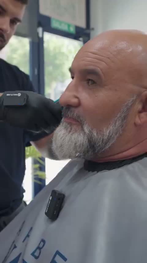 Perfilado de barba — Barber Wave